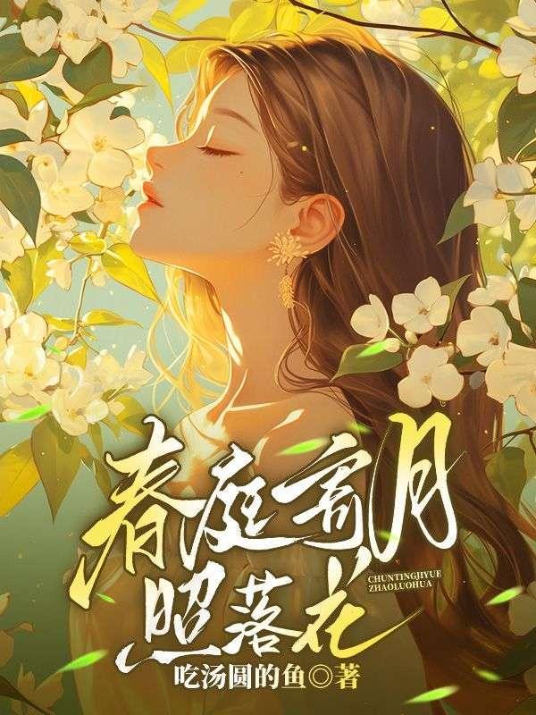 春庭月照落花